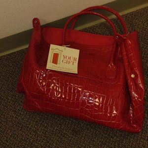 Red Elizabeth Arden Bag